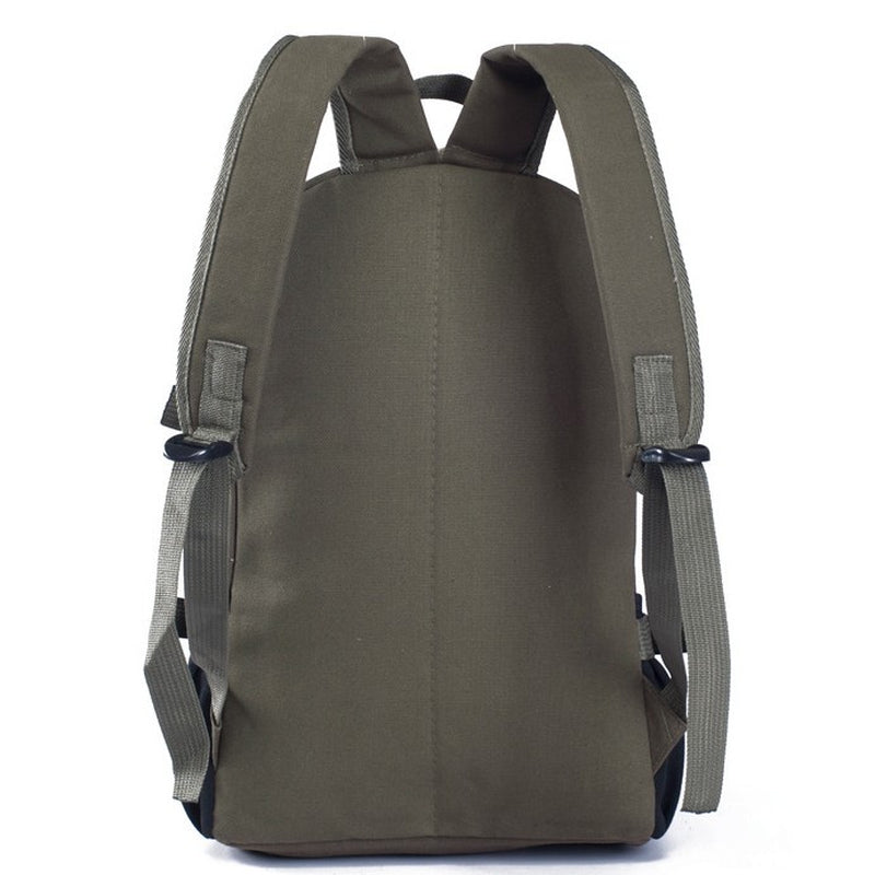 Men'S Backpacks Canvas Backpack Student Bags